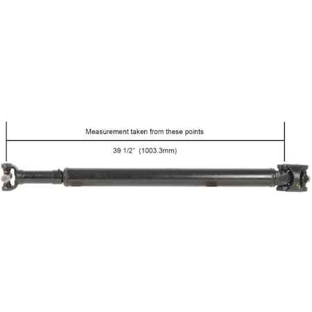 A1 Cardone Remanufactured  Prop Shaft, 65-9316 65-9316